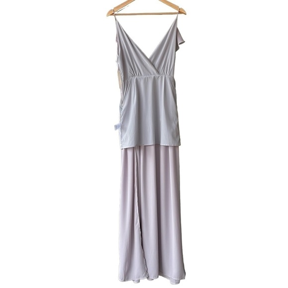 Tobi Maxi Dress Purple Formal Prom Wedding Cocktail Preppy Party Bridesmaid Sml - Picture 6 of 13